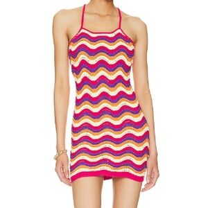 MAJORELLE Shone Striped Mini Dress size XXS from Revolve